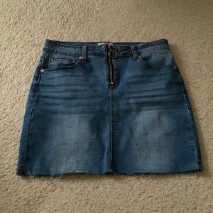 Denim skirt